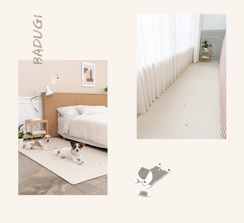 【PRE-ORDER】Non-Slip Waterproof Pet Mat - Hallway 走廊款 (Breed Pattern)