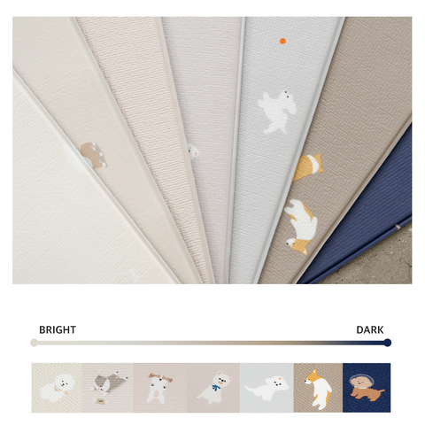 【PRE-ORDER】Non-Slip Waterproof Pet Mat - Folding 折疊款 (Breed Pattern)