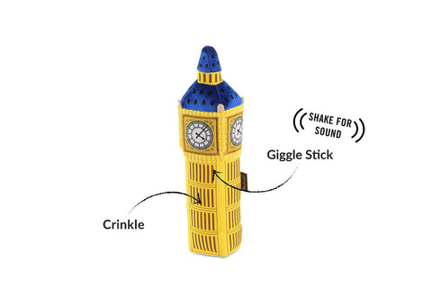 Dog Plush Toy - Totally Touristy - Big Ben