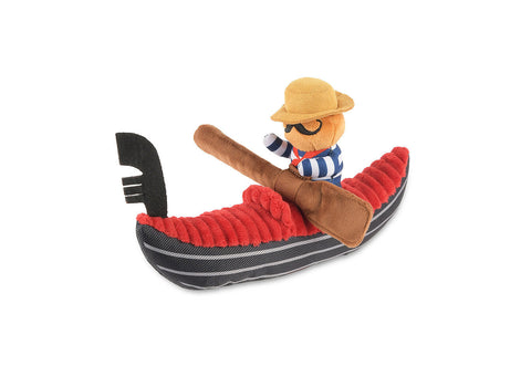 Dog Plush Toy - Totally Touristy - Venice Gondola