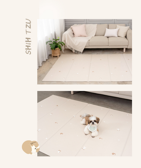 【PRE-ORDER】Non-Slip Waterproof Pet Mat - Folding 折疊款 (Breed Pattern)