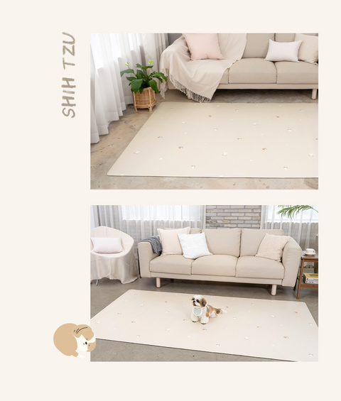 【PRE-ORDER】Non-Slip Waterproof Pet Mat - Rug 整體款 (Breed Pattern)