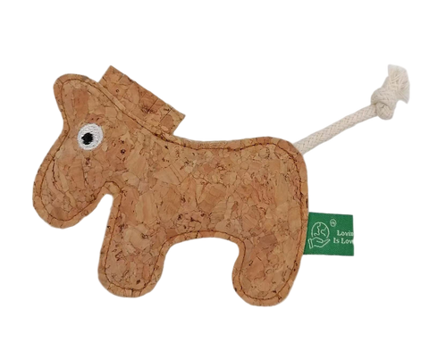 Cork Fabric Catnip Toy