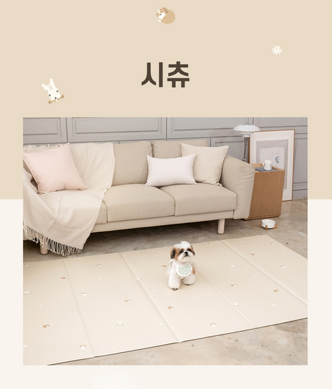 【PRE-ORDER】Non-Slip Waterproof Pet Mat - Folding 折疊款 (Breed Pattern)