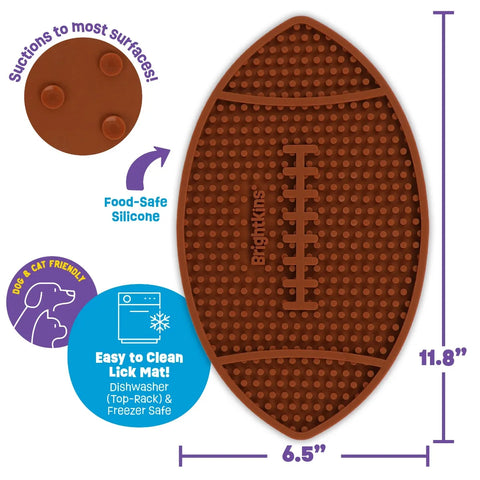 Football Lick Mat