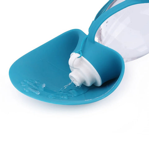 Expandable Silicon Pet Travel Water Bottle