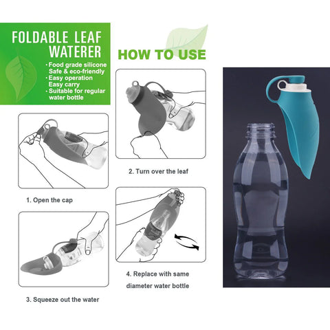 Expandable Silicon Pet Travel Water Bottle