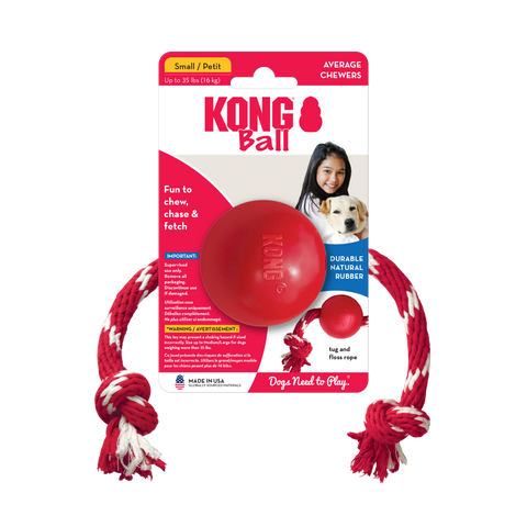 KONG Ball with Rope