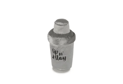 Dog Plush Toy - Barktender - Cocktail Shaker