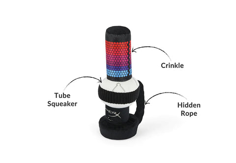 Dog Plush Toy - P.L.A.Y. x HyperX - Quadcast