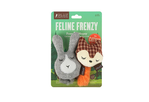 Feline Frenzy - Foxsy & Hopsy Toy Set