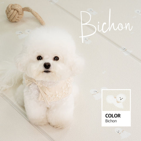 【PRE-ORDER】Non-Slip Waterproof Pet Mat - Folding 折疊款 (Breed Pattern)