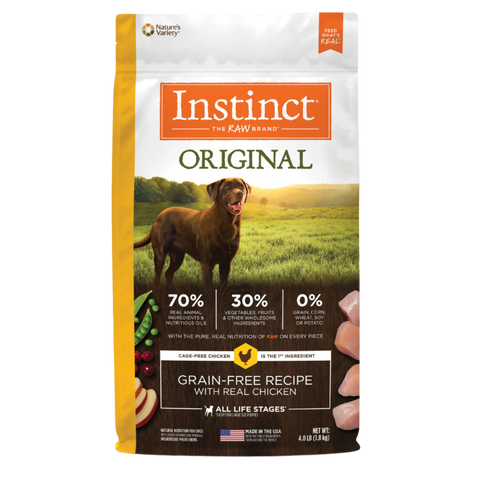 Instinct - Dog Kibble - Original Real Chicken Recipe