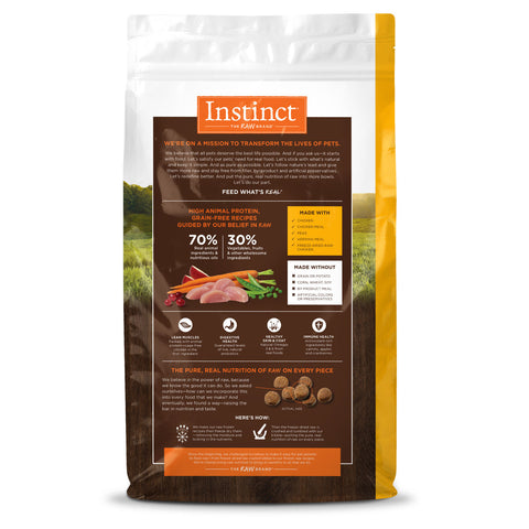 Instinct - Dog Kibble - Original Real Chicken Recipe
