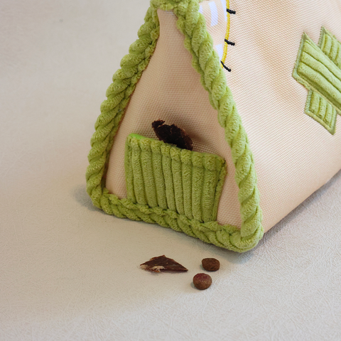 Tissue Box Dog Puzzle Toy