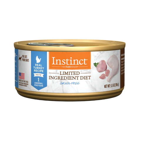 Instinct - Cat Can Food - Limited Ingredient Diet Real Turkey Recipe