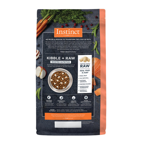 Instinct - Dog Kibble with Freeze Dried - Raw Boost Real Salmon Grain-free Recipe