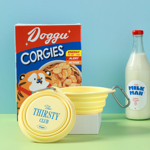 Doggu Water Bowl - Cream