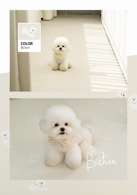 【PRE-ORDER】Non-Slip Waterproof Pet Mat - Hallway 走廊款 (Breed Pattern)