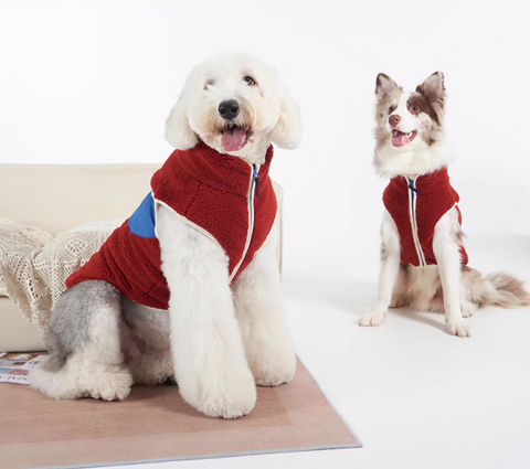 Double layered Velvet Vest