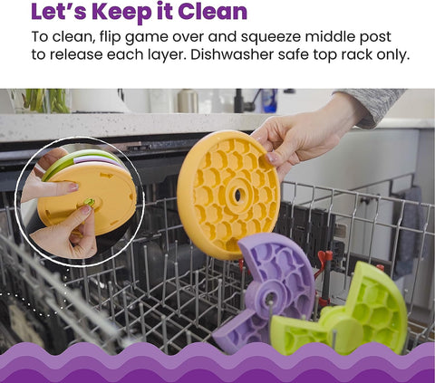 CAT PUZZLE & FEEDER IN ONE - KITTY LICKIN' LAYERS