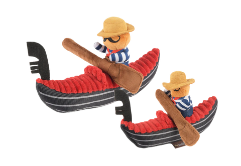 Dog Plush Toy - Totally Touristy - Venice Gondola