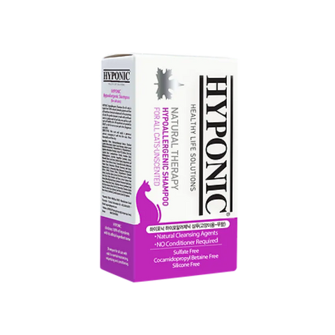 Hypoallergenic Shampoo for Cat (Unscented) 10ml – HYPONIC – Pet Shampoo & Conditioner – product photo