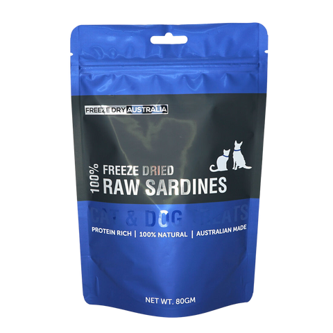 FREEZE DRIED WHOLE SARDINES