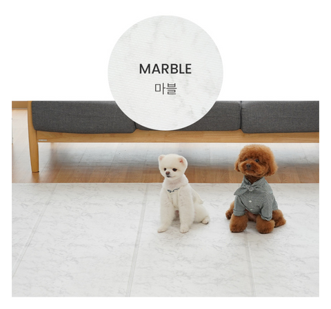 【PRE-ORDER】Non-Slip Waterproof Pet Mat - Folding 折疊款 (Modern Pattern)