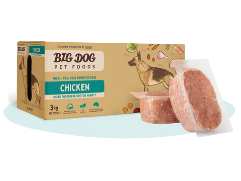 Frozen Raw Dog Food - Chicken