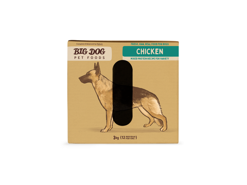 Frozen Raw Dog Food - Chicken