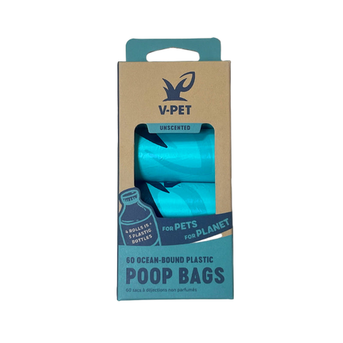 Ocean - Bound plastic recycled poop bags