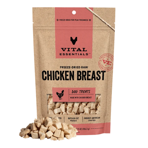 Vital Essentials - Freeze Dried Raw Dog Treats - Chicken Breast