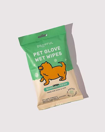 Pet Glove Wet Wipes