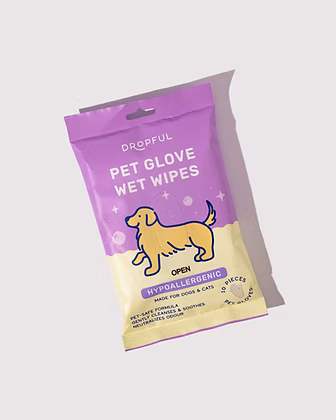Pet Glove Wet Wipes