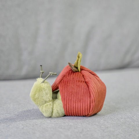 Apple Crinkly + Burrow Dog Toy