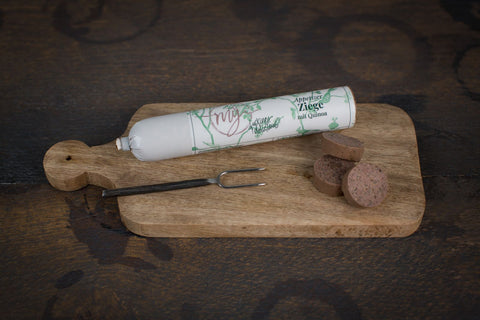 Goat Sausage (with quinoa and mint)