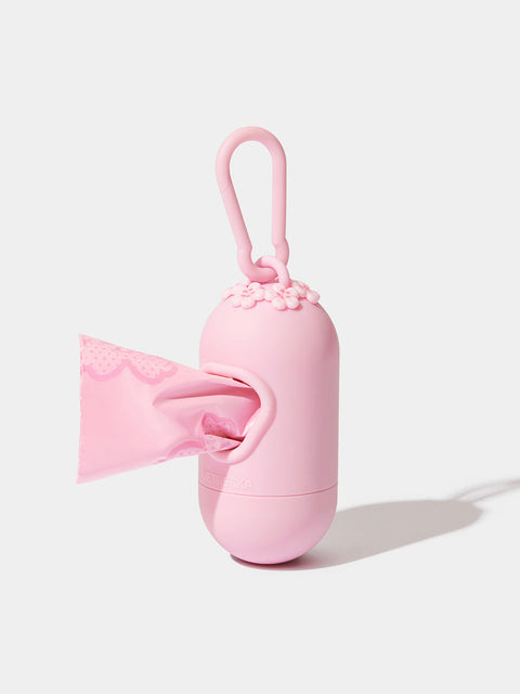 Cherry Blossom Pet Poop Bags With Dispenser (1 Dispenser + 1 Roll) 05