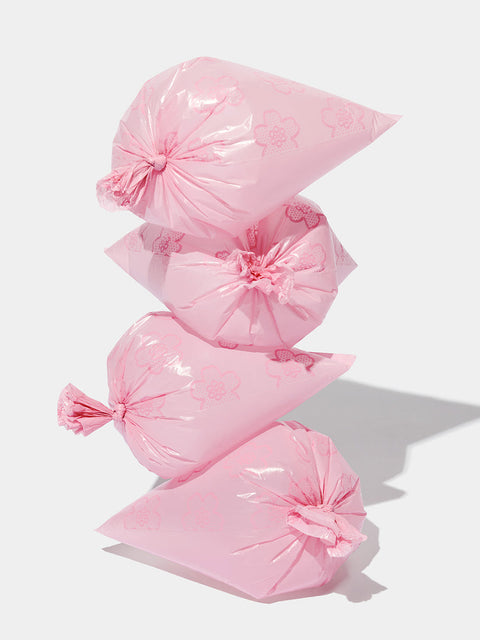 Cherry Blossom Pet Poop Bags With Dispenser (1 Dispenser + 1 Roll) 07