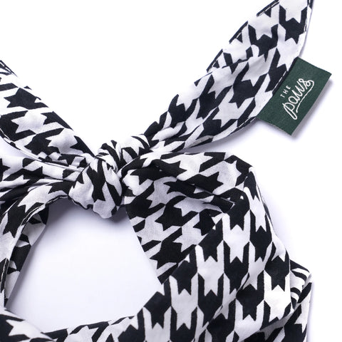 Dog Bandana - Classic Houndstooth