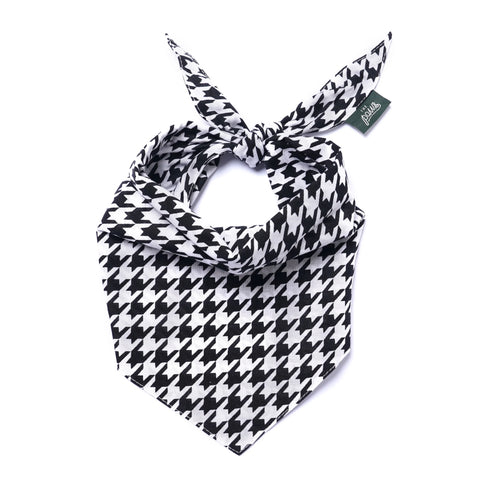 Dog Bandana - Classic Houndstooth