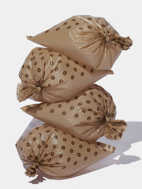 Coffee Pet Poop Bags Refill Set (12 Rolls) 05