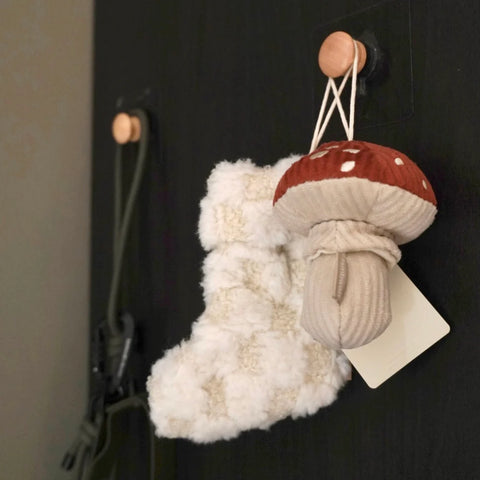 Mini Xmas Stocking + Shroom (Set of 2)