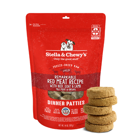 Remarkable Red Meat Freeze-Dried Raw Dinner Patties