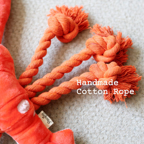 Lobster Dog Rope Toy