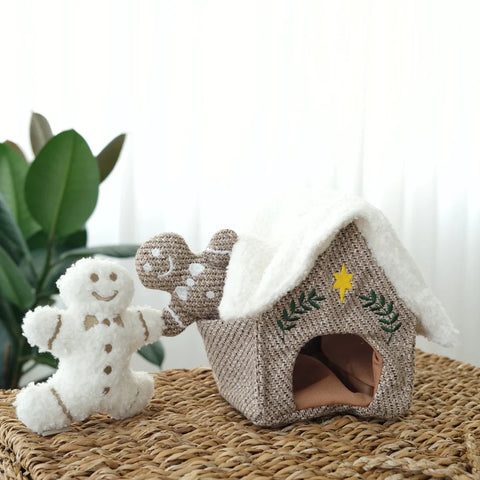 XMas Gingerbread House (burrow + nosework)