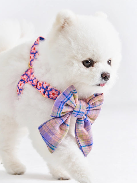 The Wagging Blue Sailor Dog Bow | Classic Collection