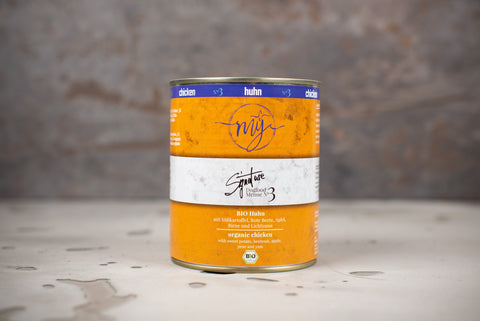 mÿ Bio Chicken Dog Can 820g