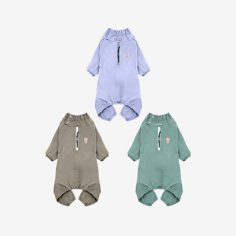Puppy Gallery GO Pro Weather Suit Dog Rain Suit