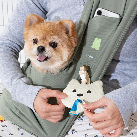 Puppy Gallery Big Bear Poop Bag Dispenser